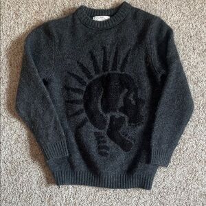 Zara Knit Skull Punk Sweater